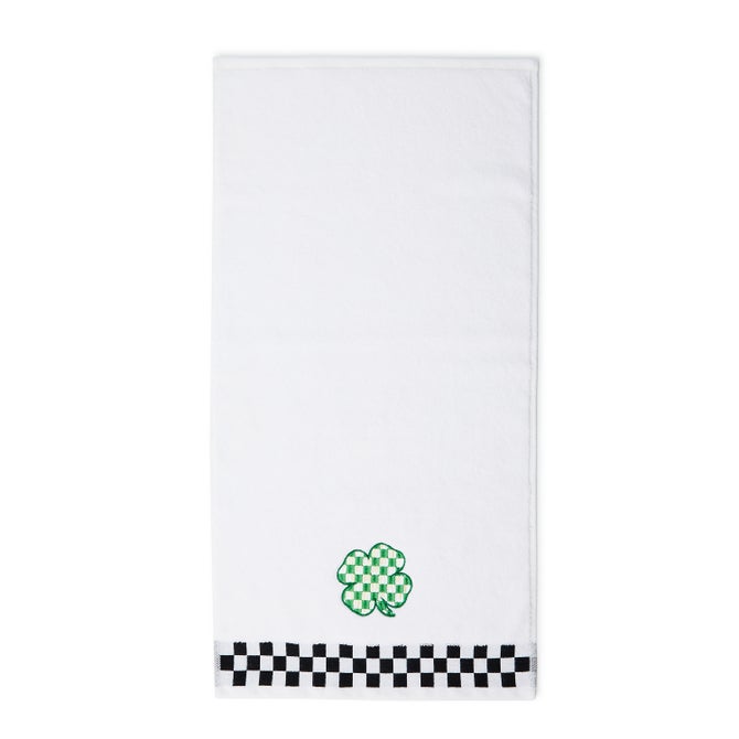 Lucky Clover Check Hand Towel image number 1