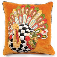 Aurora Turkey Throw Pillow