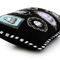 Ghost Family Portraits Lumbar Throw Pillow