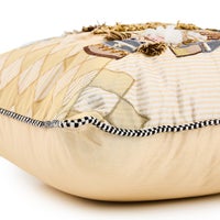 Glam Up Nutcracker Throw Pillow