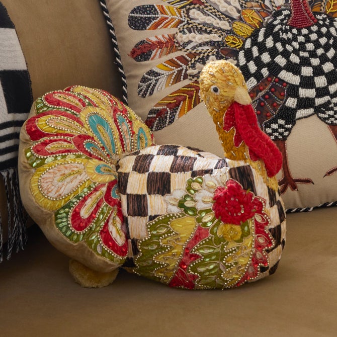 Aurora Turkey Shaped Pillow image number 1