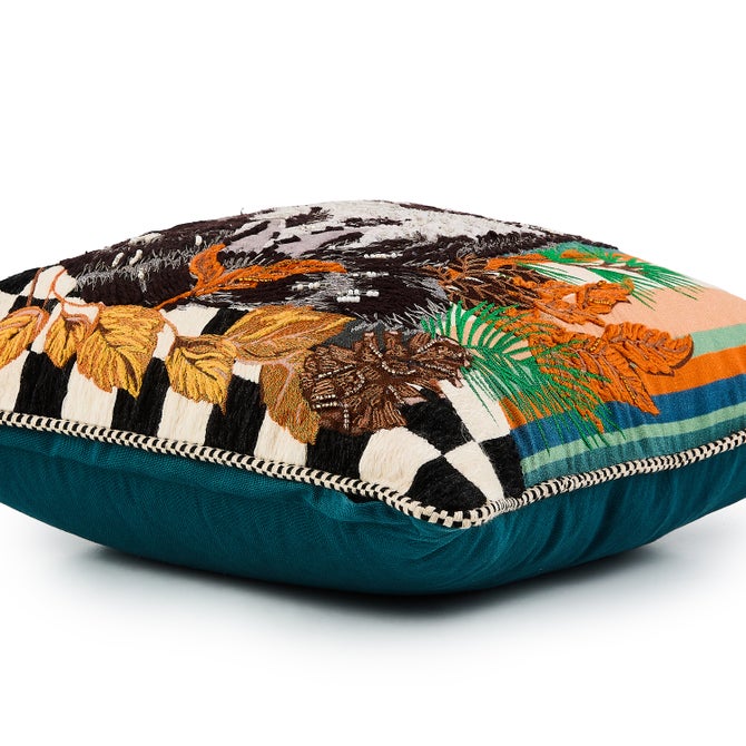 Raccoon Throw Pillow image number 1