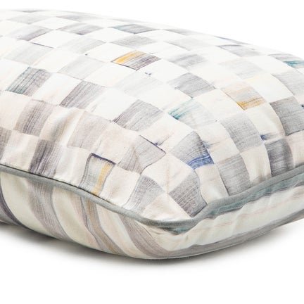 Sterling Check Lumbar Pillow