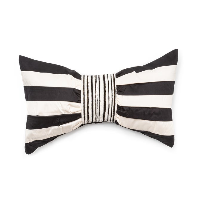 Marquee Bow Throw Pillow image number 0