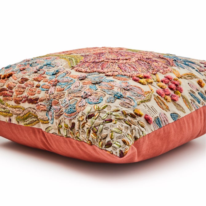 Flower Field Throw Pillow image number 2