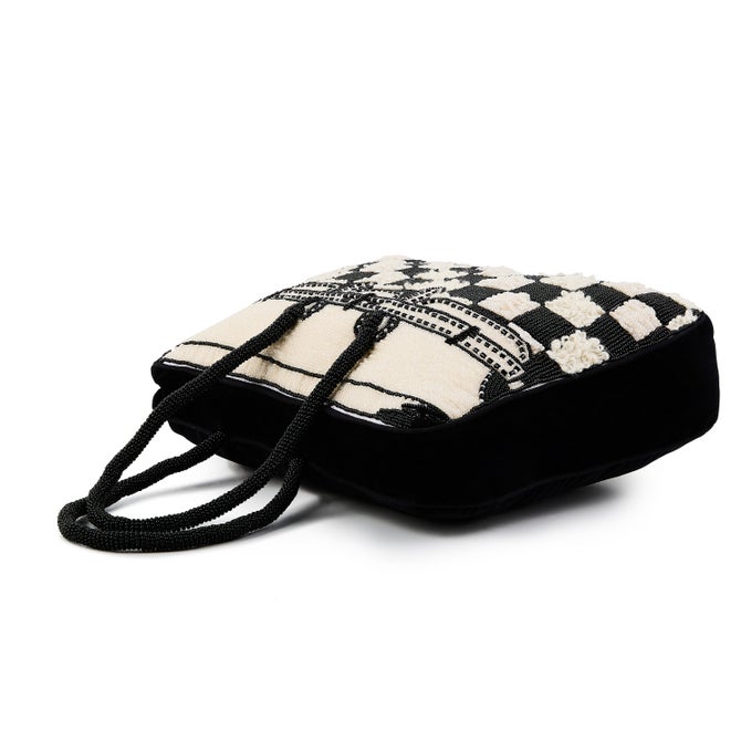 Doodles Handbag Shaped Throw Pillow image number 2
