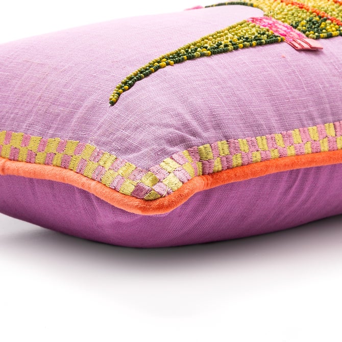 Patience Brewster Gloria Alligator Lumbar Pillow image number 3