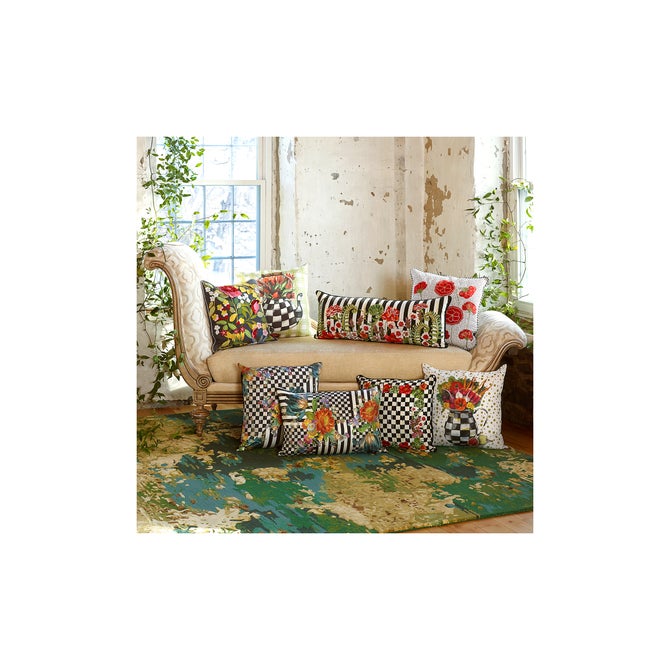 Courtly Flower Market Pillow image number 1