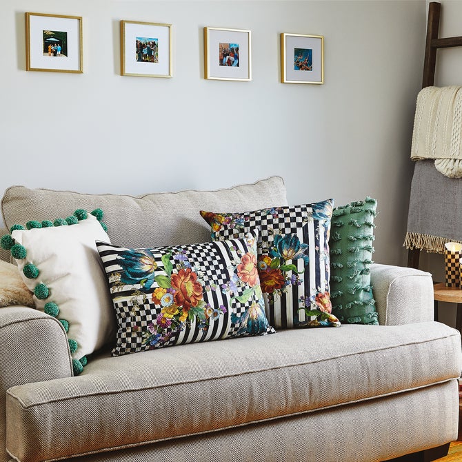 Courtly Flower Market Pillow image number 4