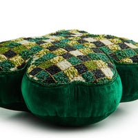 Shaped Lucky Clover Throw Pillow