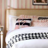 Patience Brewster Flamingo Throw Pillow