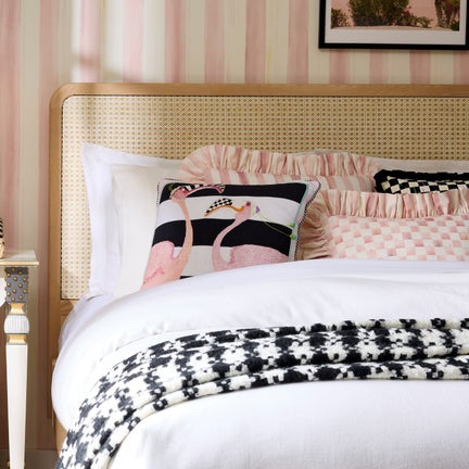 Patience Brewster Flamingo Throw Pillow