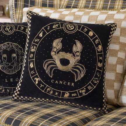 Cancer Zodiac Throw Pillow