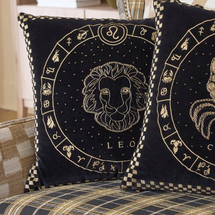 Leo Zodiac Throw Pillow