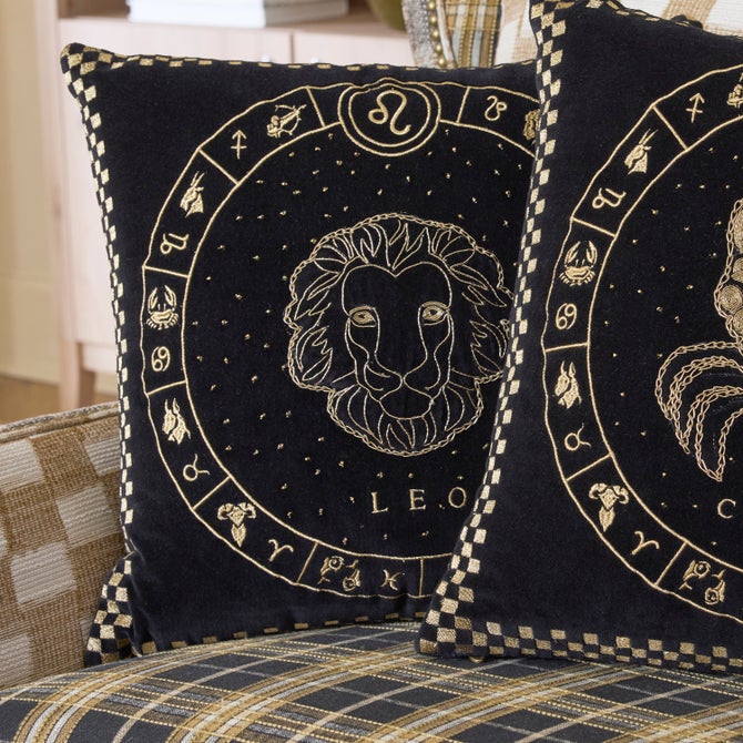 Leo Zodiac Throw Pillow image number 1