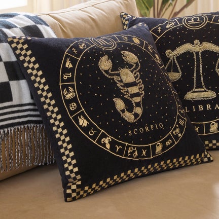 Scorpio Zodiac Throw Pillow