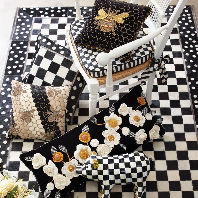 Courtly Check Chair Cushion image number 5