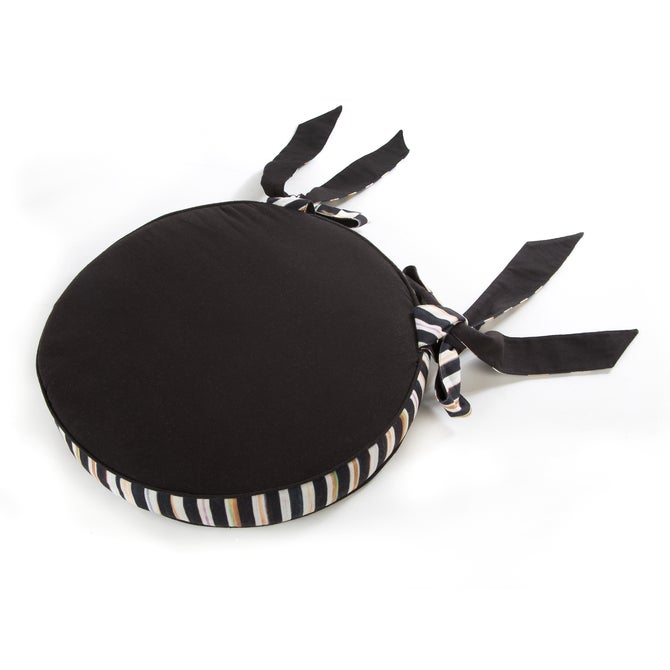 Courtly Check Round Stool Cushion image number 4