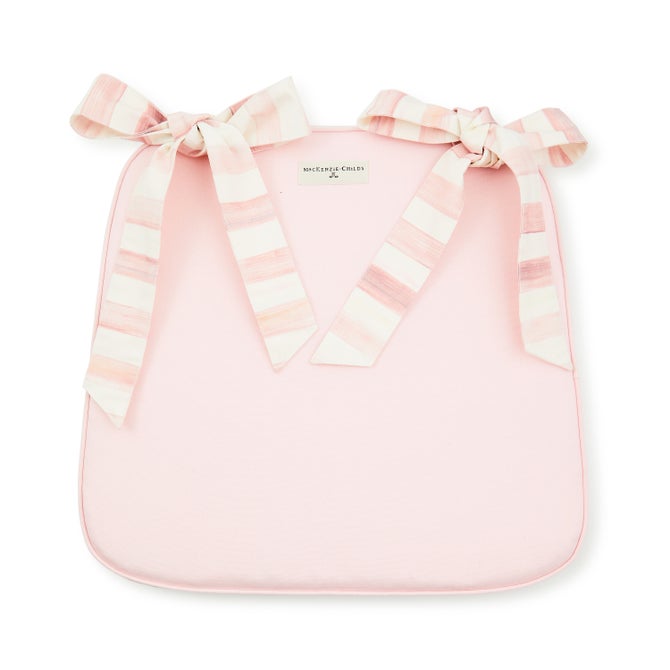 Rosy Check Chair Cushion image number 1
