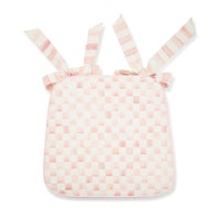 Rosy Check Chair Cushion