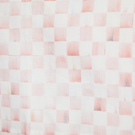 Rosy Check Cafe Valance