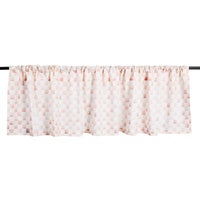 Rosy Check Cafe Valance