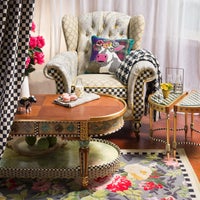 Courtly Check Curtain Panel