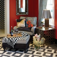 Courtly Check Curtain Panel