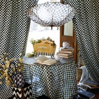 Courtly Check Curtain Panel