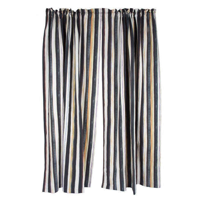Courtly Stripe Curtain Panel image number 0