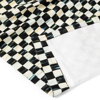 Courtly Check Grommet Top Curtain Panel