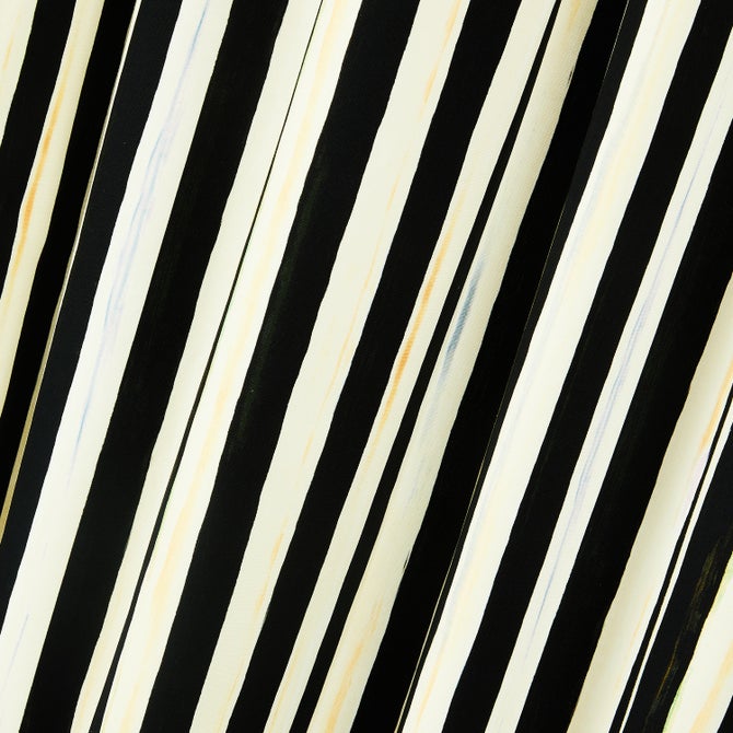 Courtly Stripe 84" Grommet Top Curtain Panel image number 2