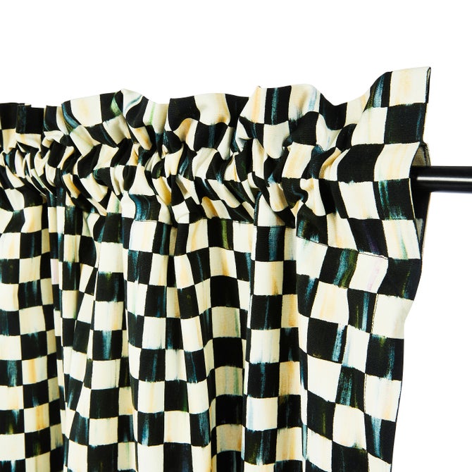Courtly Check 84" Curtain Panel image number 3