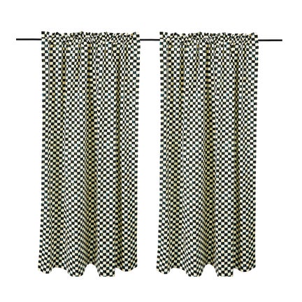Courtly Check 84" Curtain Panel