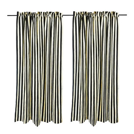 Courtly Stripe 84" Curtain Panel