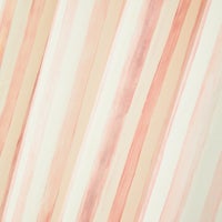 Rosy Stripe 84" Grommet Top Curtain Panel
