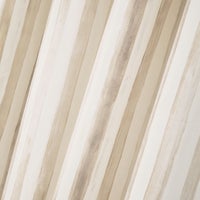Mocha Stripe 84" Grommet Curtain Panel