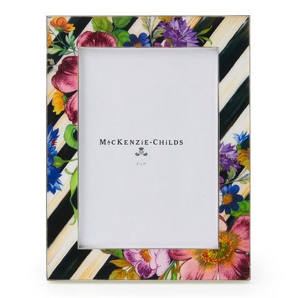 Flower Market Silver Plated 5"x7" Frame