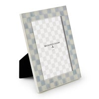 Sterling Check Silver Plated 5"x7" Frame