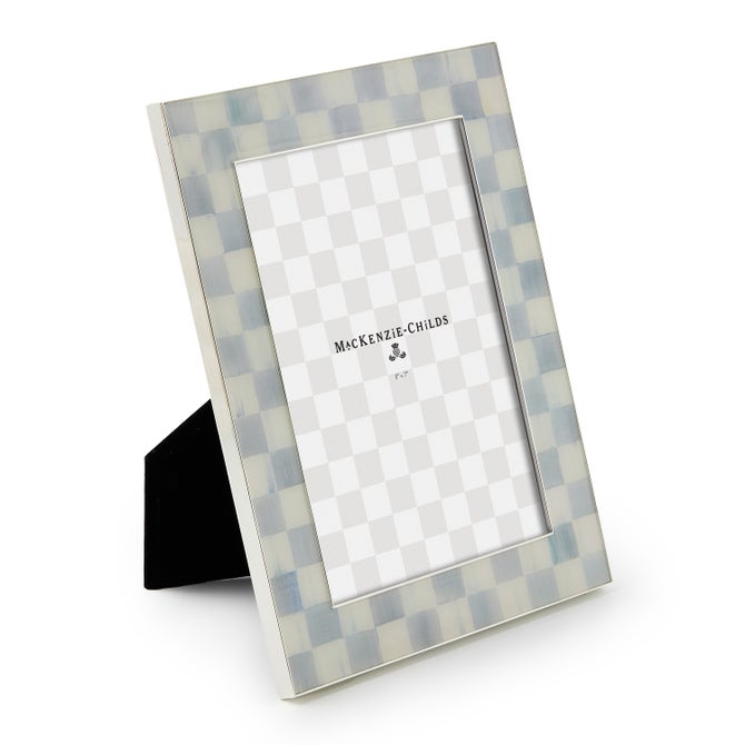 Sterling Check Silver Plated 5"x7" Frame image number 3