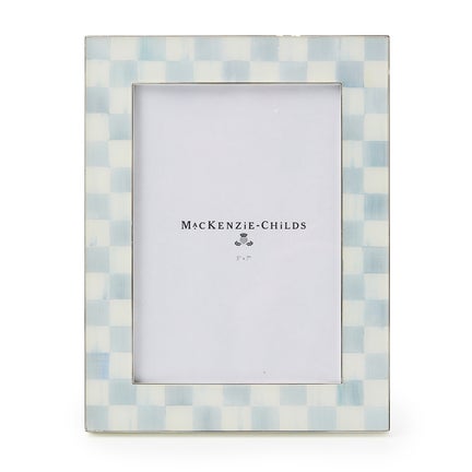Sterling Check Silver Plated 5"x7" Frame