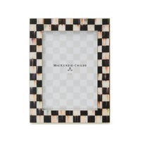Courtly Check Silver Plated 5" x 7" Frame