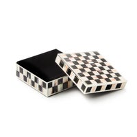 Courtly Check Silver Plated Trinket Box