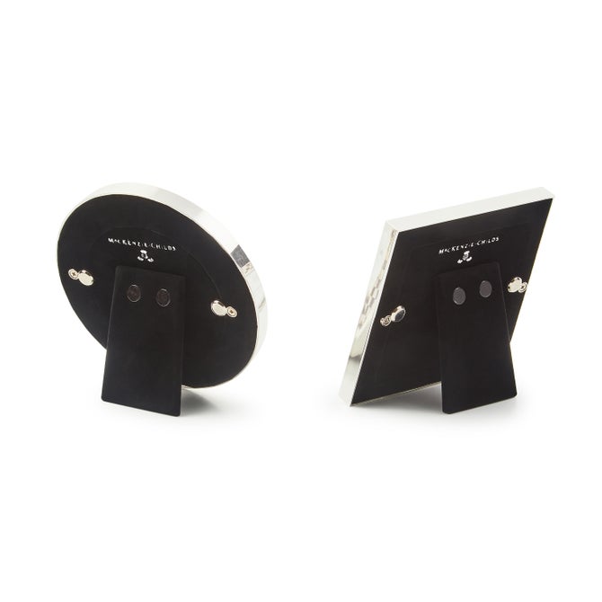 Courtly Check Silver Plated Frames, Set of 2 image number 1