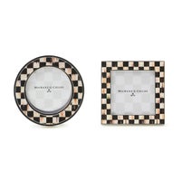 Courtly Check Silver Plated Frames, Set of 2