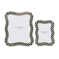 Wavy Check Silver Plated 8" x 10" Frame