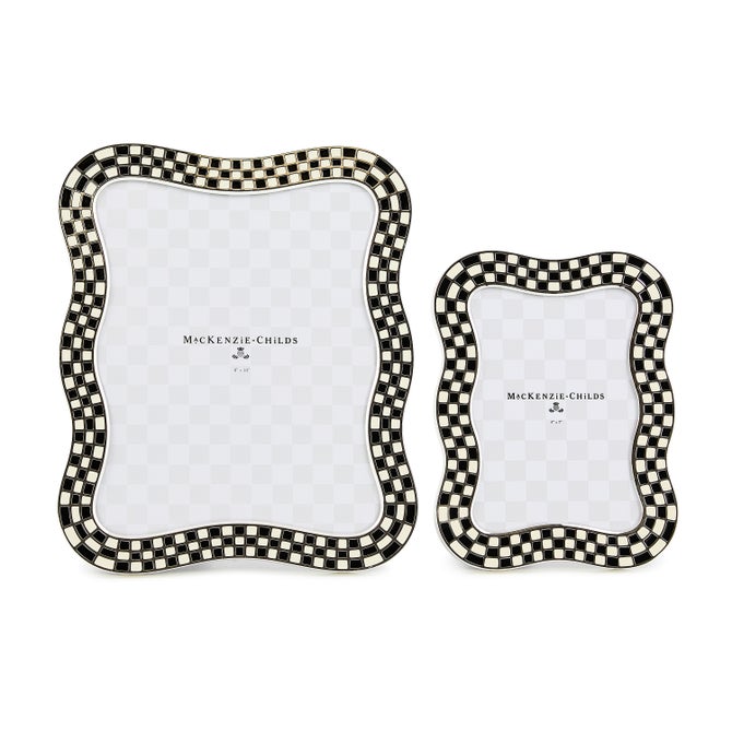 Wavy Check Silver Plated 8" x 10" Frame image number 2