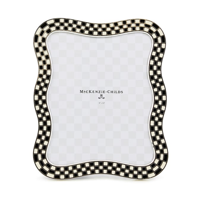 Wavy Check Silver Plated 8" x 10" Frame image number 0