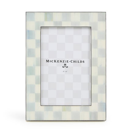 Sterling Check Silver Plated 4" x 6" Frame