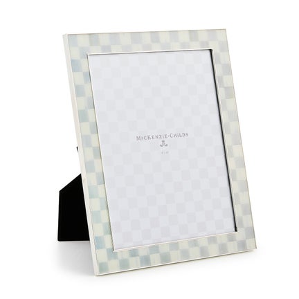 Sterling Check Silver Plated 8" x 10" Frame